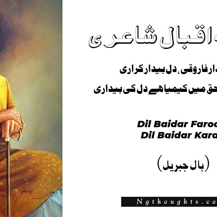 Dil Baidar Farooqi, Dil Baidar Karari - Allama Iqbal Poetry