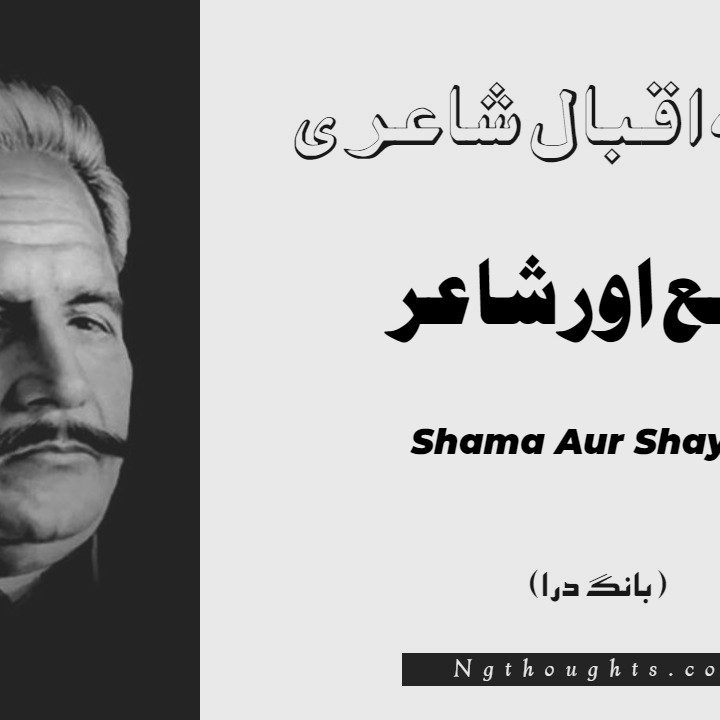 Shama Aur Shayar- Bang-e-Dara | Allama Iqbal Poetry | شمع اور شاعر