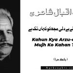 Kahun Kya Arzu-e-Be-Dili Mujh Ko Kahan Tak Hai- Bang-e-Dara | Allama Iqbal Poetry | کہوں کيا آرزوئے بے دلی مجھ کو کہاں تک ہے