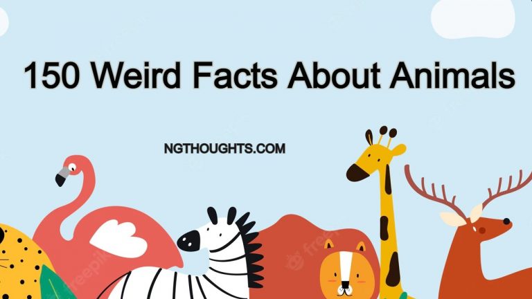 150 Weird Facts About Animals That You Need Know