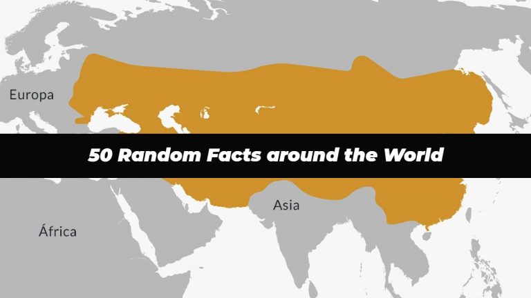 Amazing Unknown Facts Around The World