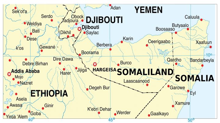 Somaliland Map