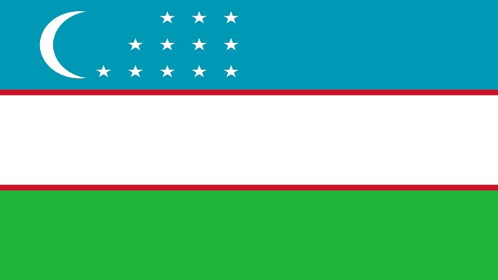 Uzbekistan Flag