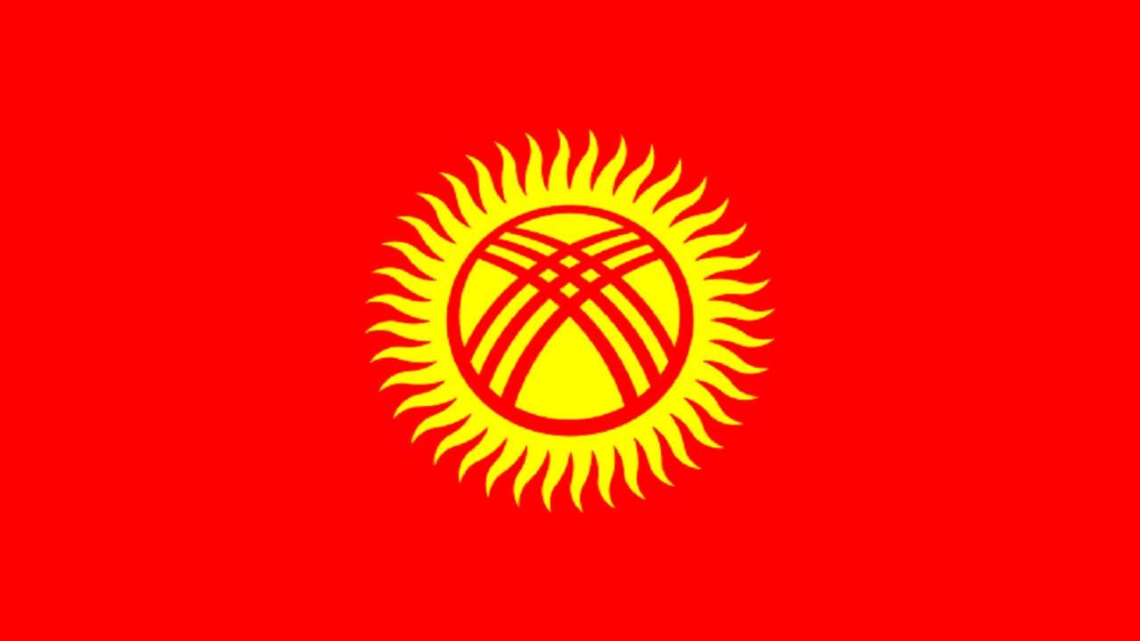 kyrgyzstan Flag