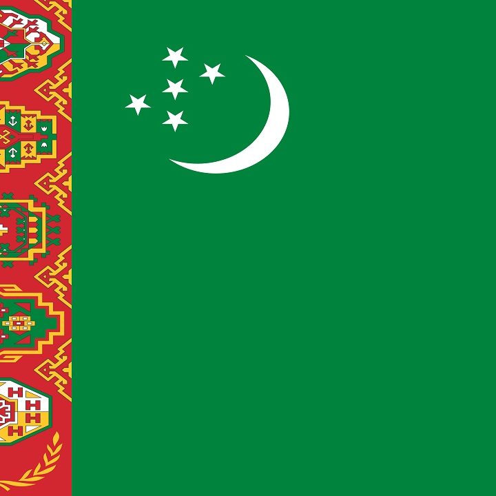 Turkmenistan Flag