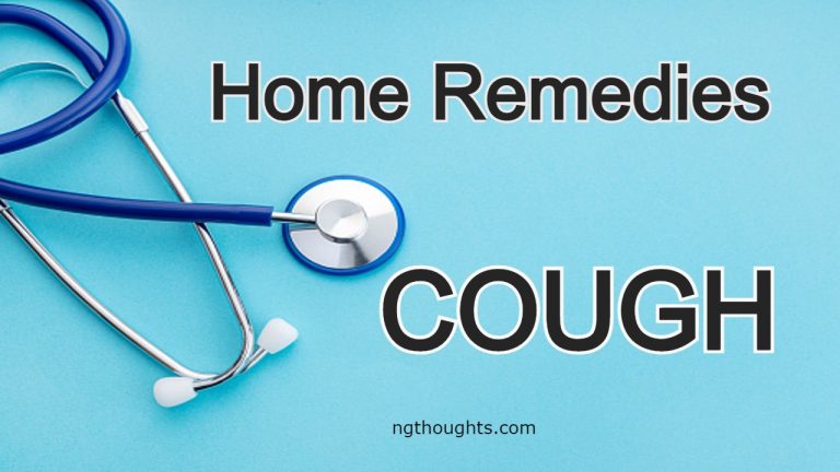 Home Remedies For Cough