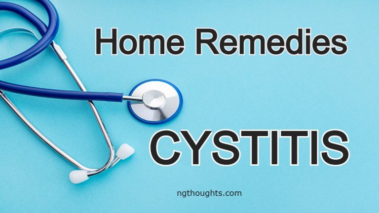 Home Remedies For Cystitis