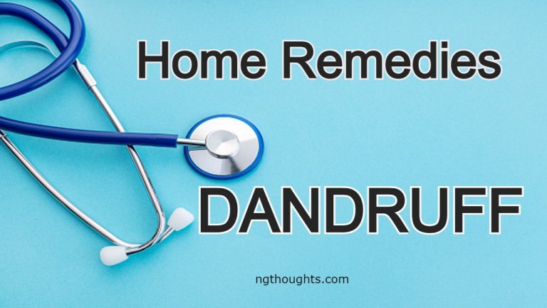 Home Remedies For Dandruff