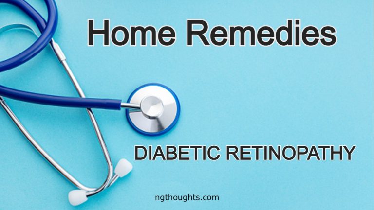 Home Remedies For Diabetic Retinopathy