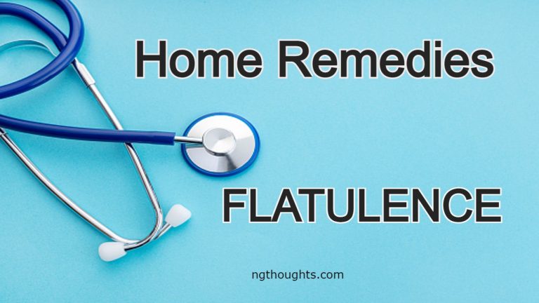 Home Remedies For Flatulence