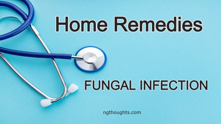 Home Remedies For Fungal Infection