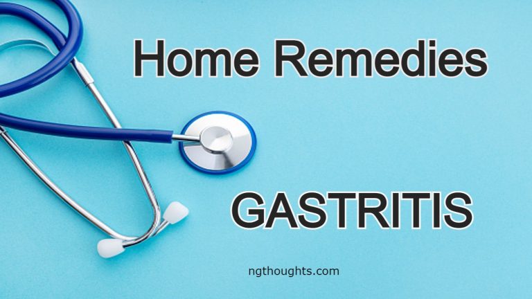 Home Remedies For Gastritis