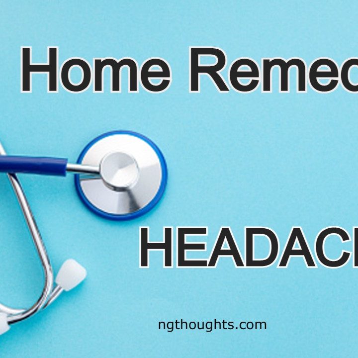 Home Remedies For Headache