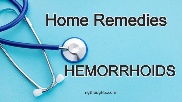 Home Remedies For Hemorrhoids