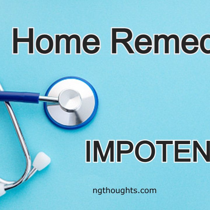 Home Remedies For Impotence
