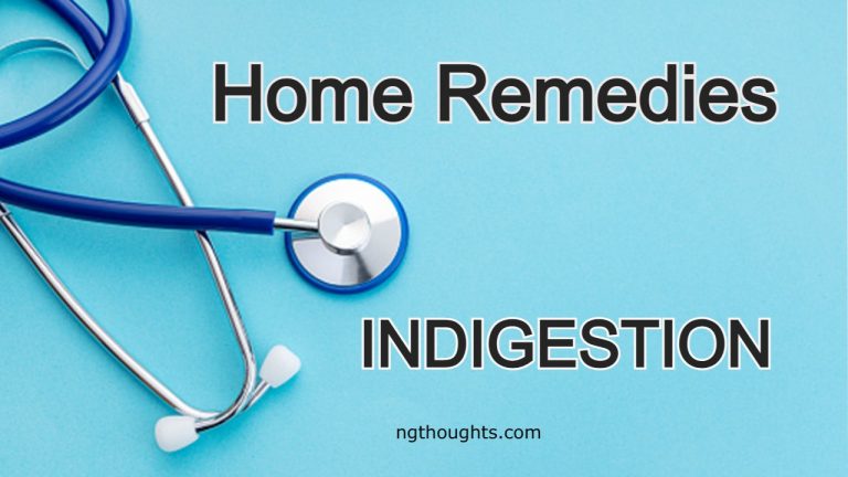 Home Remedies For Indigestion
