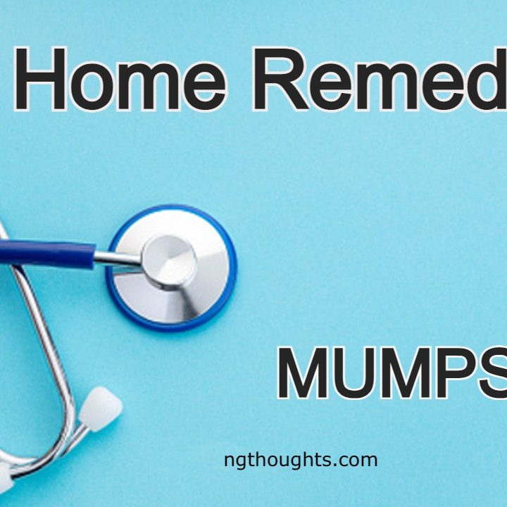 Home Remedies For Mumps