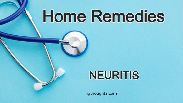 Home Remedies For Neuritis