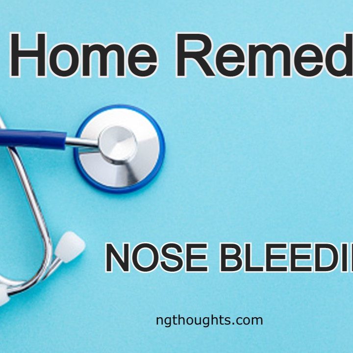 Home Remedies For Nose Bleeding