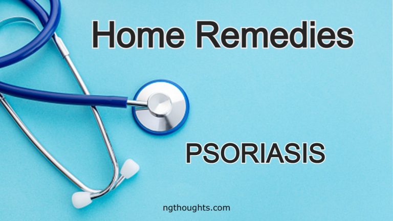 Home Remedies For Psoriasis