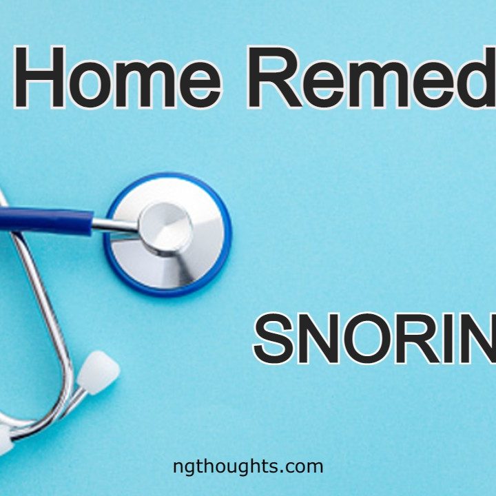 Home Remedies For Snoring