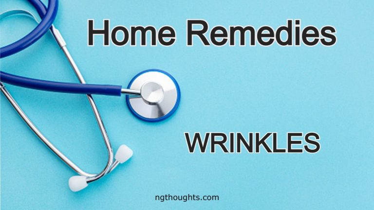 Home Remedies For Wrinkles