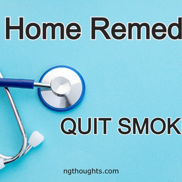 Home Remedies To Quit Smoking