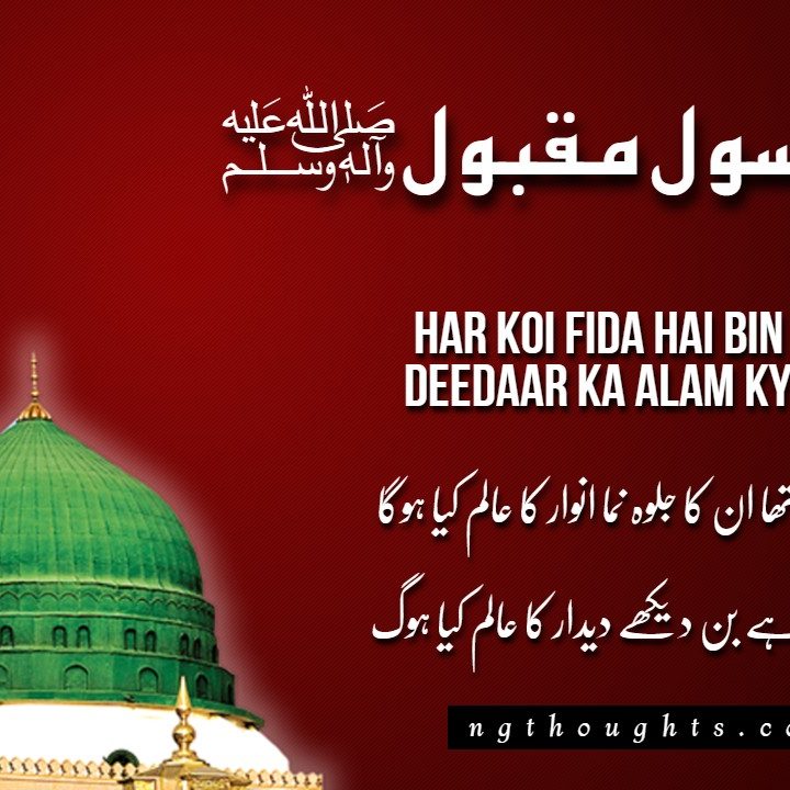 Jab Husn Tha Unka Jalwa Numa - [Naat Lyrics]