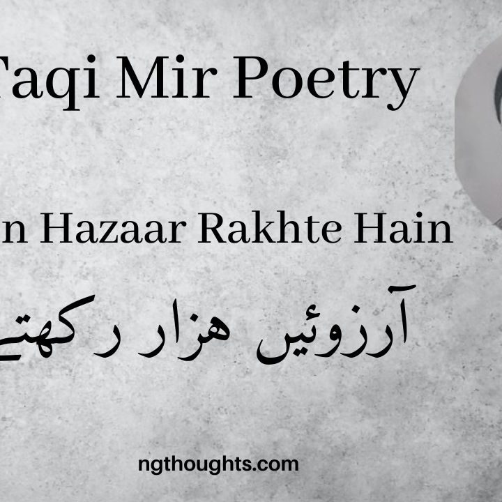 Aarzuen Hazaar Rakhte Hain