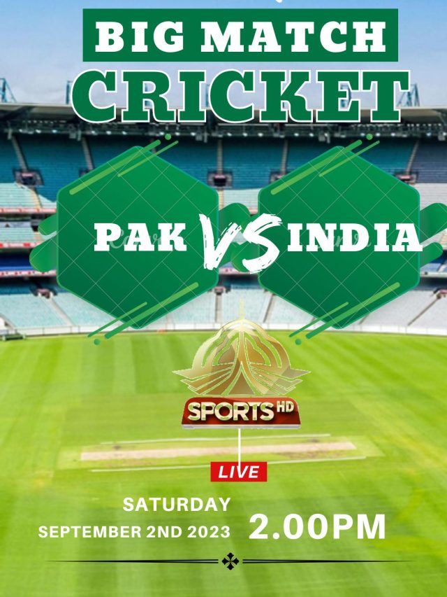 Pakistan vs. India match