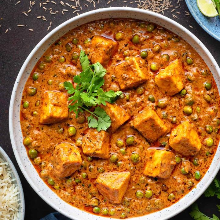 Matar Paneer Recipe