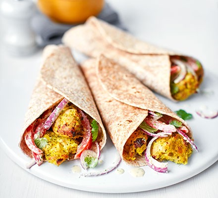 Chicken Tandoori Wrap Recipe